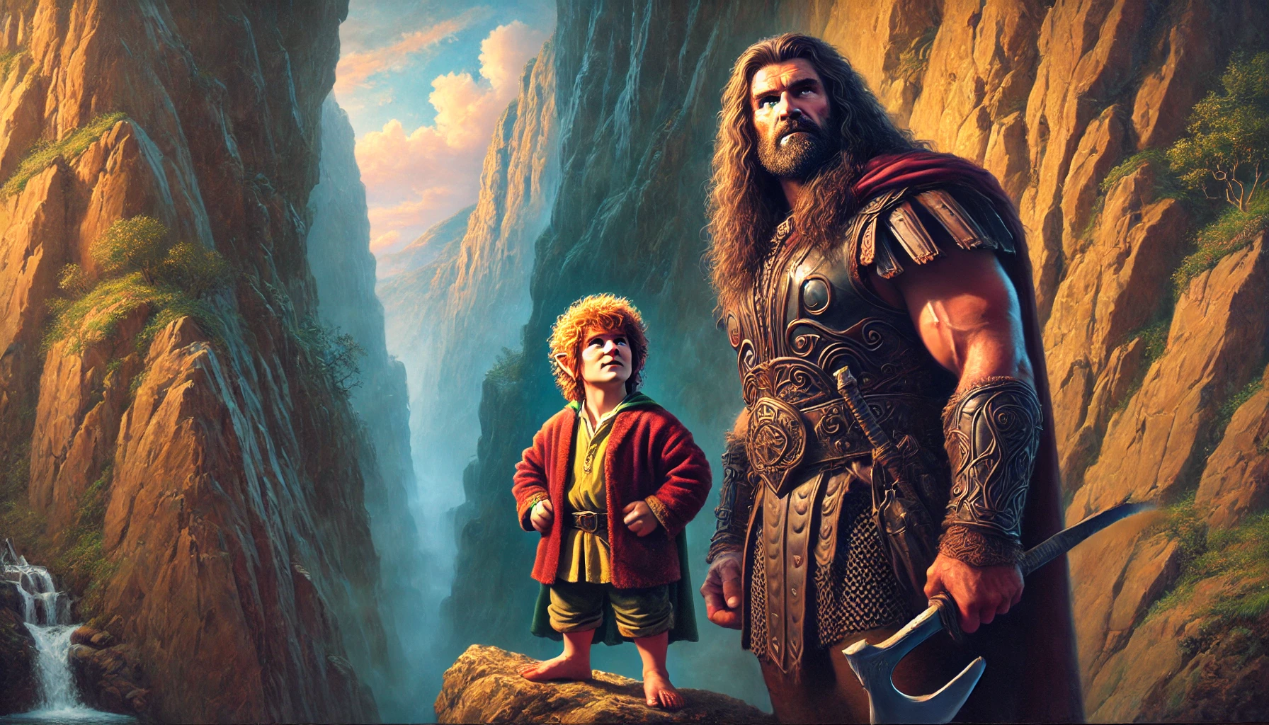 Hobbit and Barbarian
